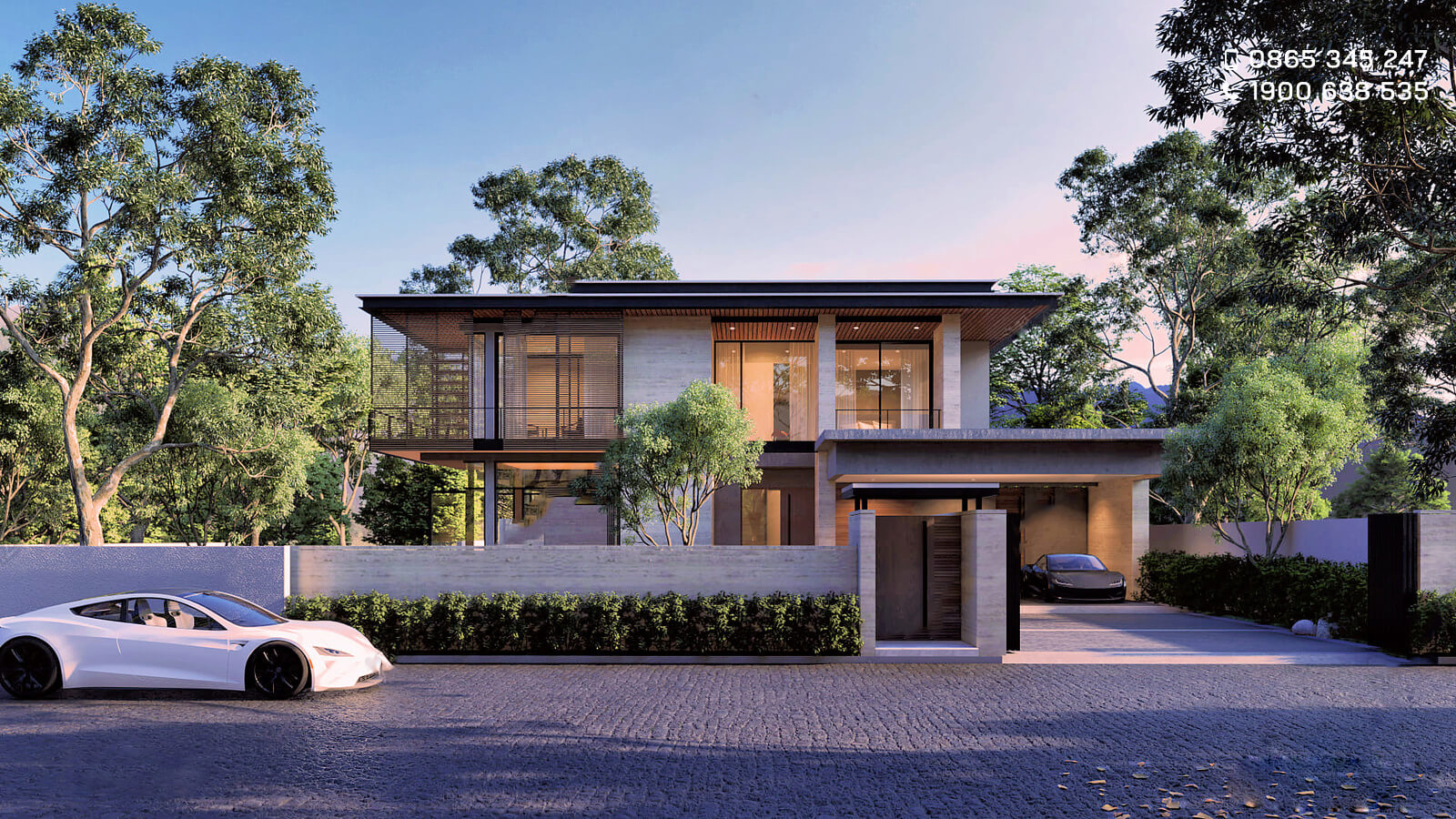 BẢNG GIÁ THIẾT KẾ & THI CÔNG BIỆT THỰ