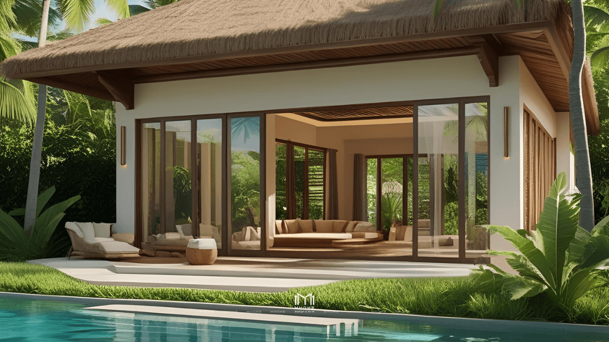 Thiết Kế Nội Thất Biệt Thự 300m2 Phong Cách Tropical