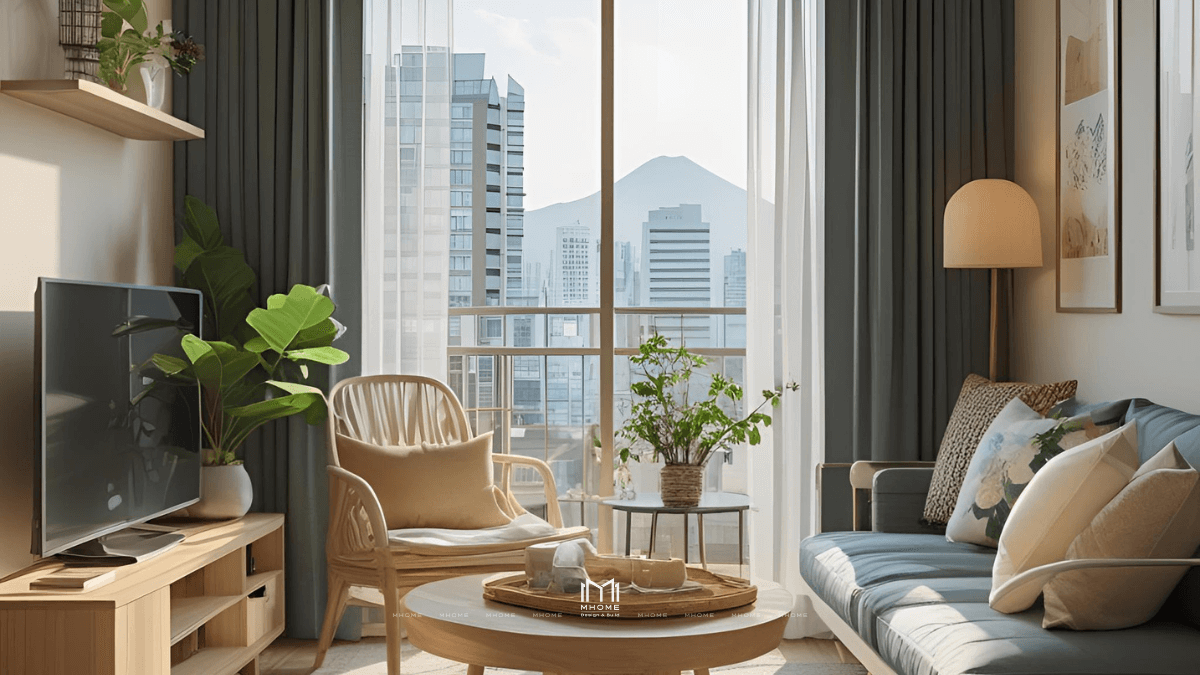 Thiết Kế Nội Thất Căn Hộ 100m2 Theo Phong Cách Japandi