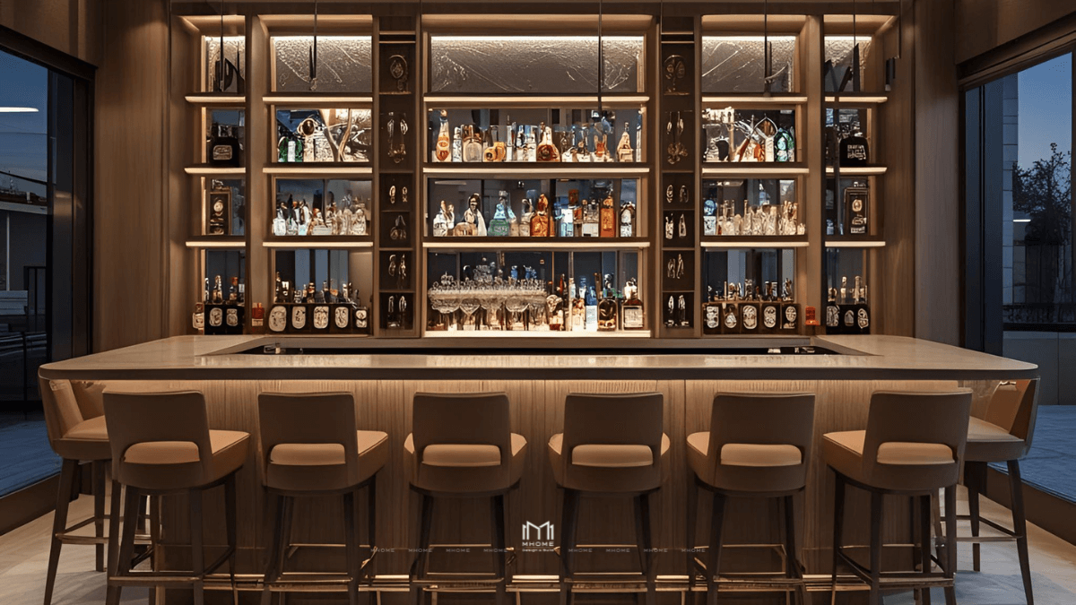 Thiết Kế Quầy Bar Phong Cách Hiện Đại