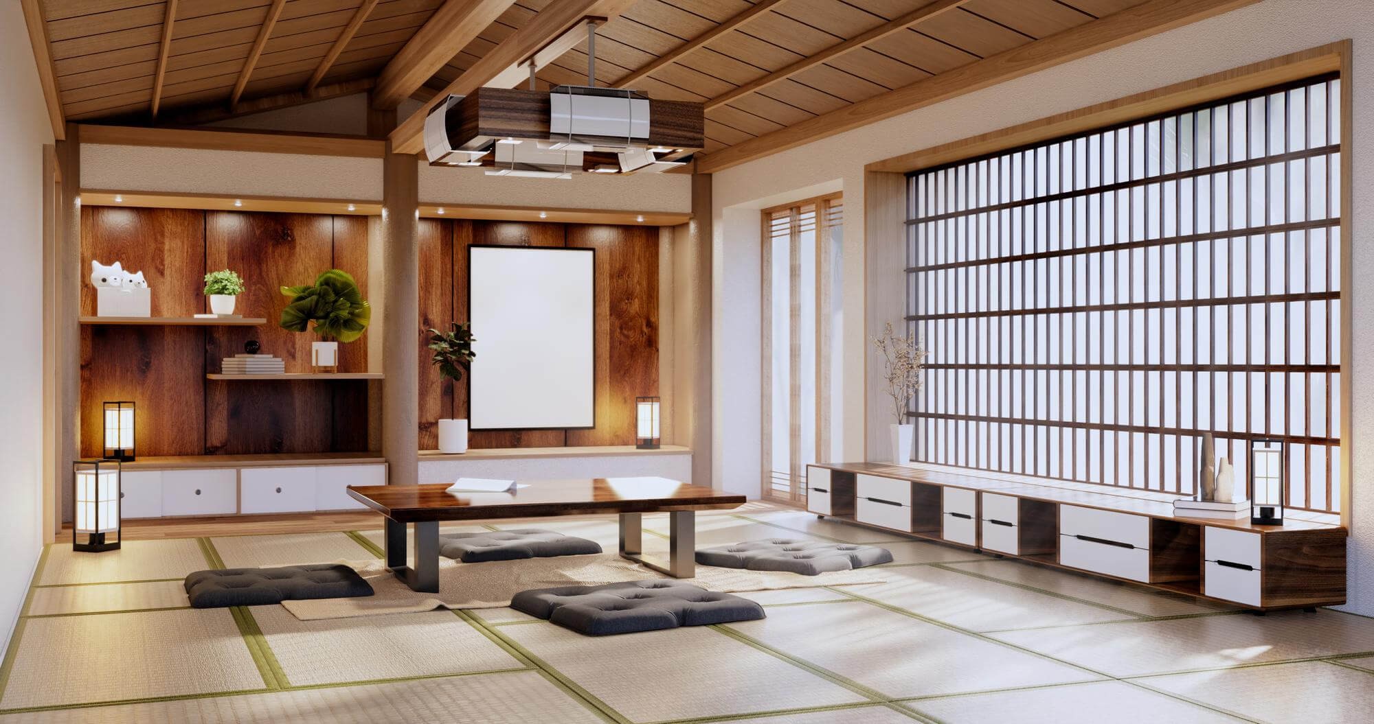 50+ MẪU THIẾT KẾ NỘI THẤT PHONG CÁCH NHẬT BẢN (JAPANDI)