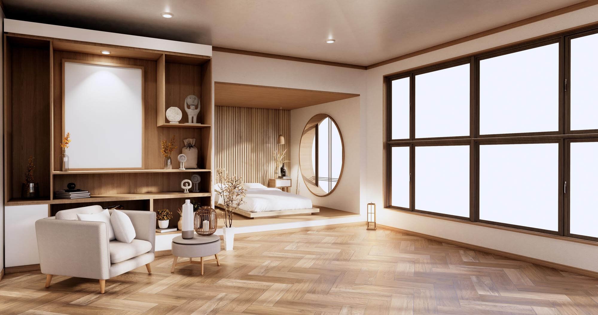 50+ MẪU THIẾT KẾ NỘI THẤT PHONG CÁCH NHẬT BẢN (JAPANDI)
