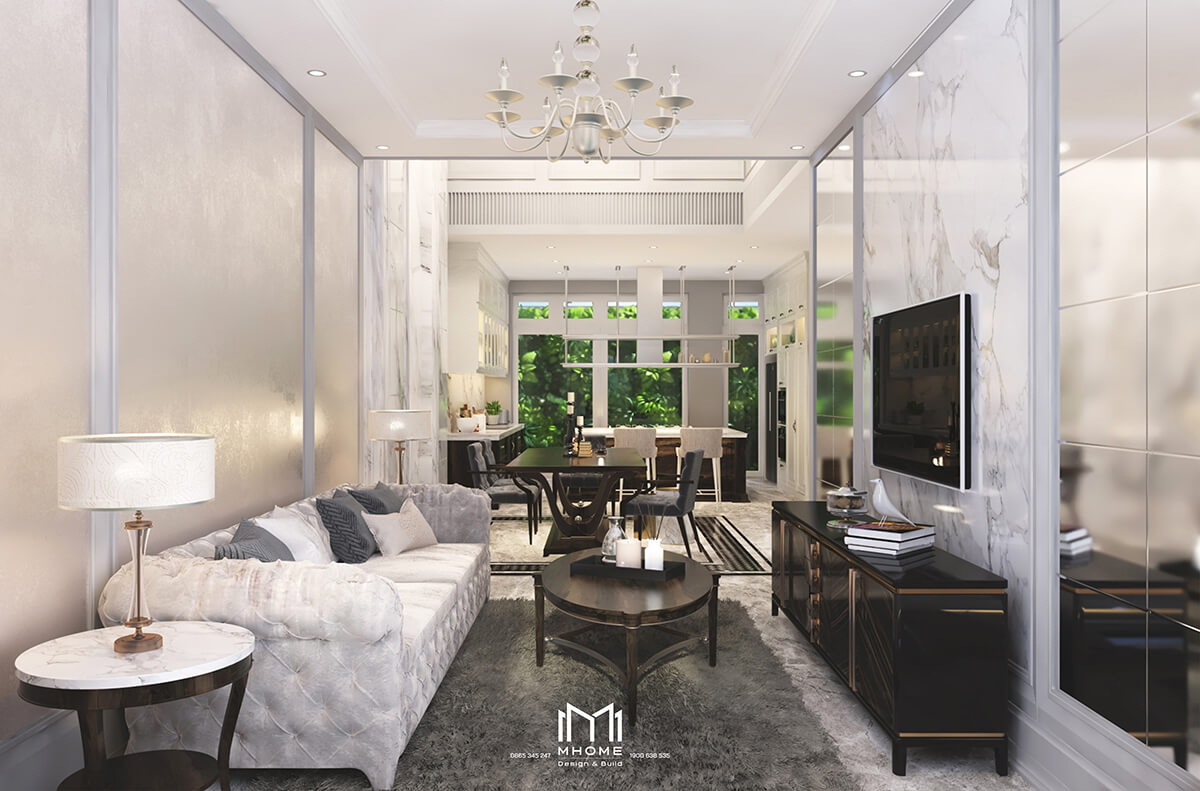 CÁC MẪU THIẾT KẾ NỘI THẤT NHÀ PHỐ GREEN STAR QUẬN 7