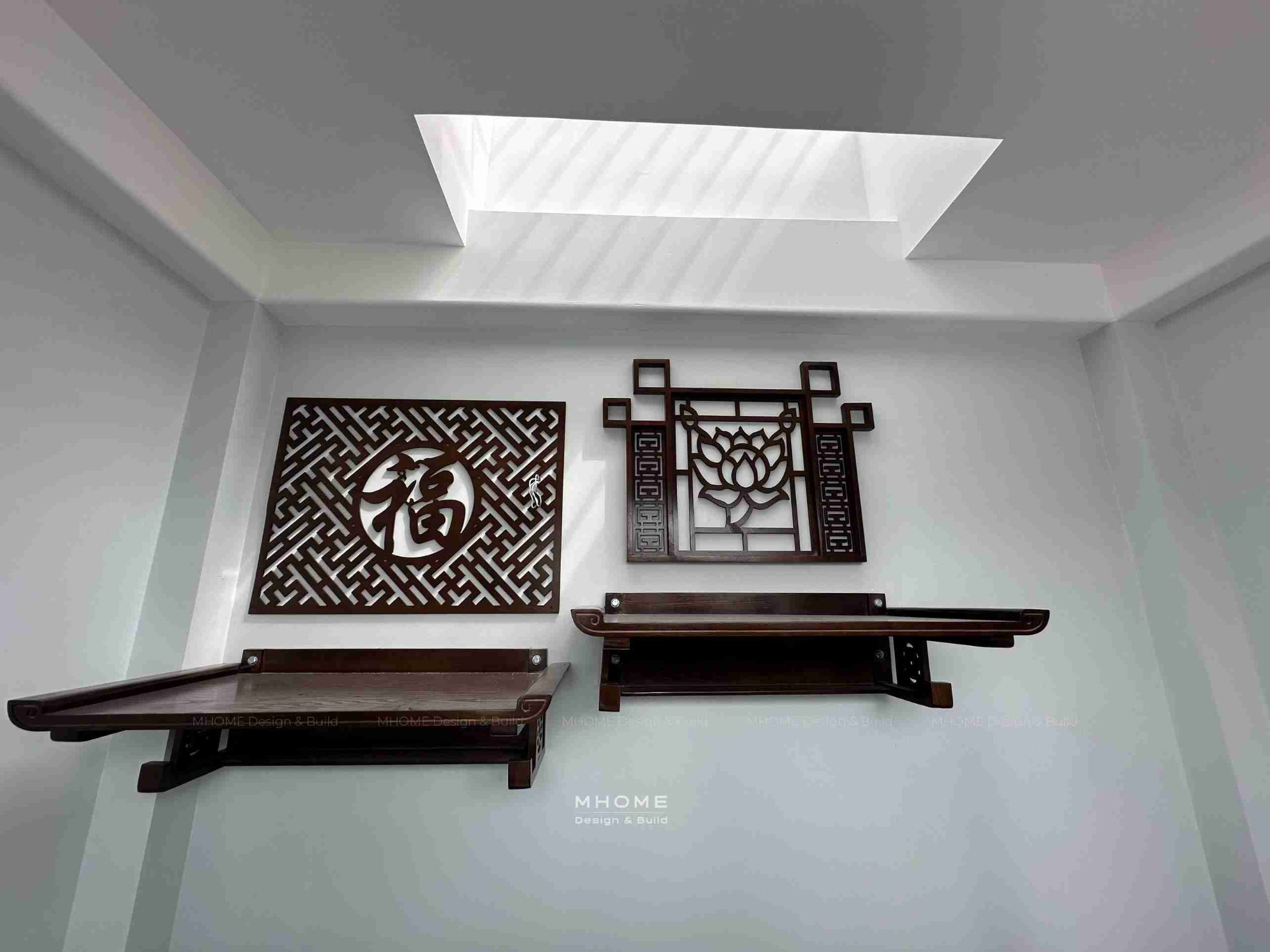 thiết kế không gian thờ tối ưu diện tích