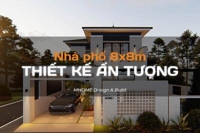 50+ MẪU THIẾT KẾ NHÀ 2 TẦNG 8X8M, THIẾT KẾ VUÔNG ĐẶC BIỆT ẤN TƯỢNG