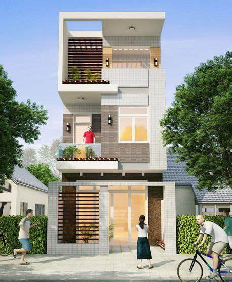 Mẫu nhà 1 trệt 2 lầu hiện đại tối giản nhẹ nhàng