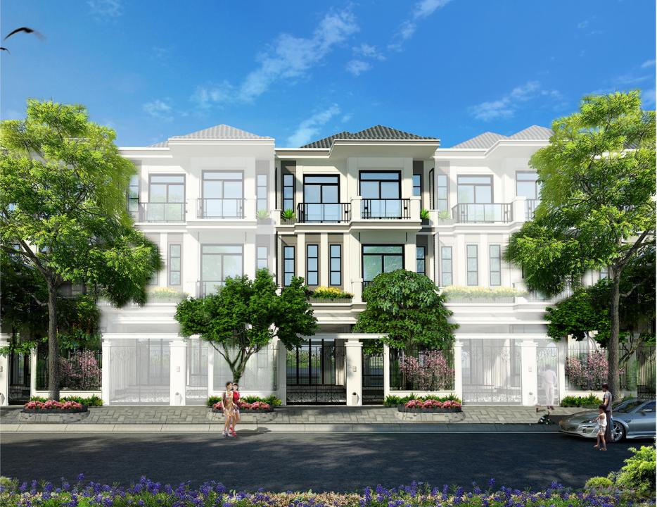 nhà phố 6x19m tân cổ điển