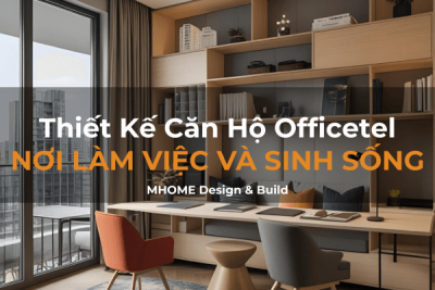 Thiết Kế Căn Hộ Officetel Vừa Ở Vừa Làm Việc