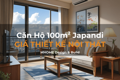 Giá Thiết Kế Nội Thất Căn Hộ 100m² Phong Cách Bắc Âu