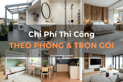 Chi Phí Thi Công Nội Thất Theo Phòng So Với Trọn Gói
