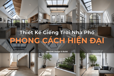 Thiết Kế Giếng Trời Nhà Phố Hiện Đại