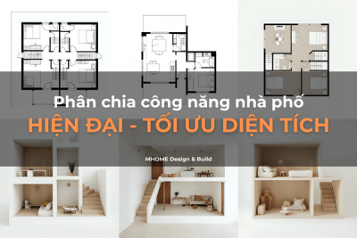 Phân Chia Công Năng Nhà Phố