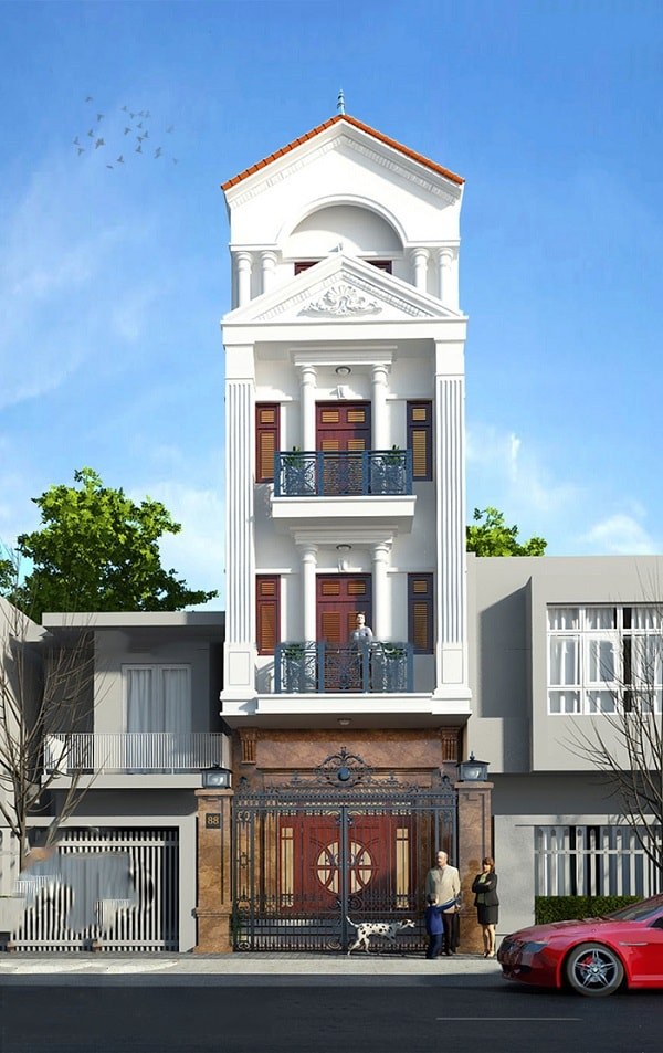 nhà phố 6m