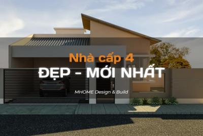 100+ MẪU NHÀ CẤP 4 ĐẸP, THIẾT KẾ MỚI NHẤT NĂM 2024