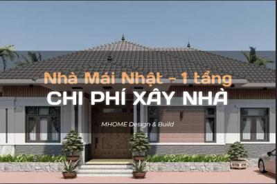 GIÁ XÂY NHÀ MÁI NHẬT 1 TẦNG