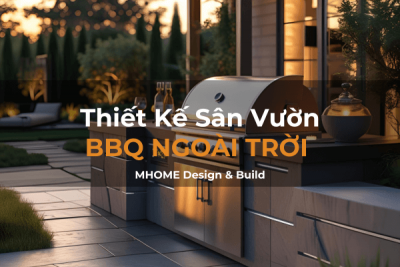 Thiết Kế Sân Vườn BBQ Ngoài Trời