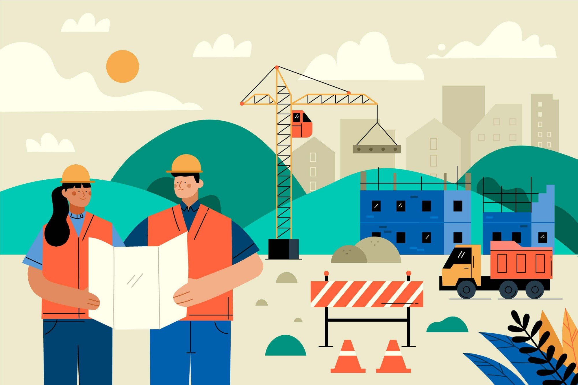 Quy trình tư vấn thiết kế và thi công nhà phố trọn gói chuẩn MHOME