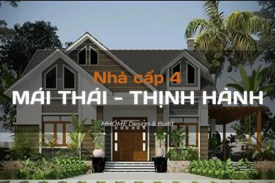 TOP 90+ MẪU NHÀ CẤP 4 MÁI THÁI, THỊNH HÀNH NHẤT NĂM 2023