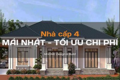 TOP MẪU NHÀ CẤP 4 MÁI NHẬT TỐI ƯU CHI PHÍ ĐƯỢC YÊU THÍCH NHẤT