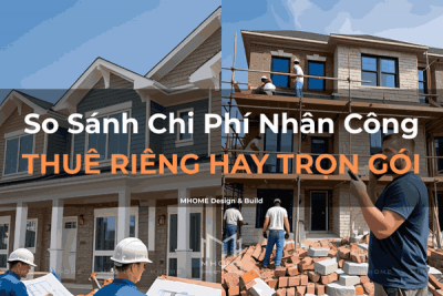So Sánh Chi Phí Thi Công Nhà Phố