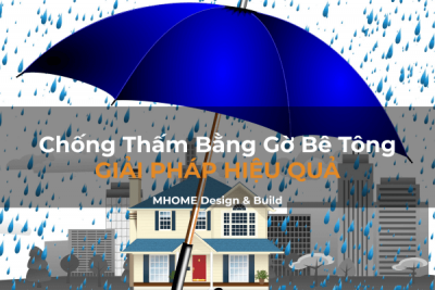Giải Pháp Chống Thấm Bằng Gờ Bê Tông