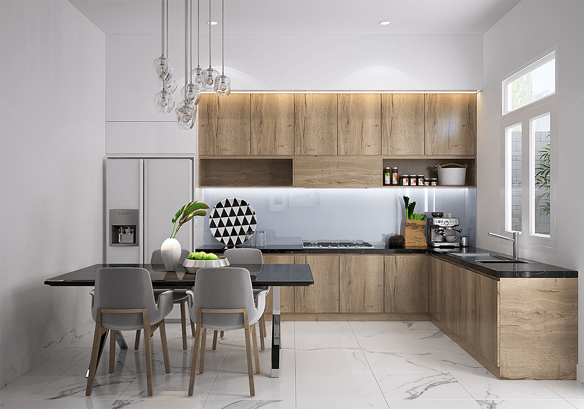 Mẫu nhà phố 4 tầng 5x24 hiện đại mới nhất