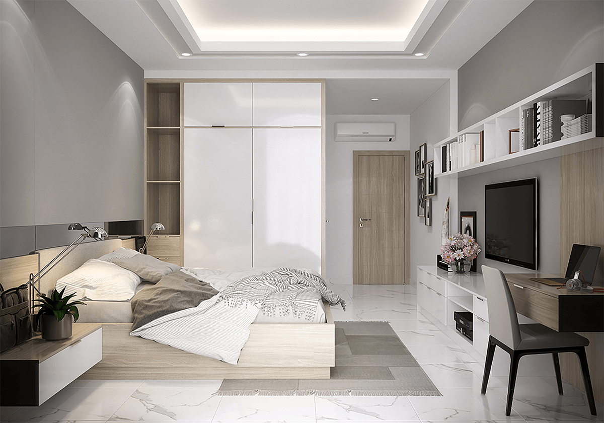 Mẫu nhà phố 4 tầng 5x24 hiện đại mới nhất
