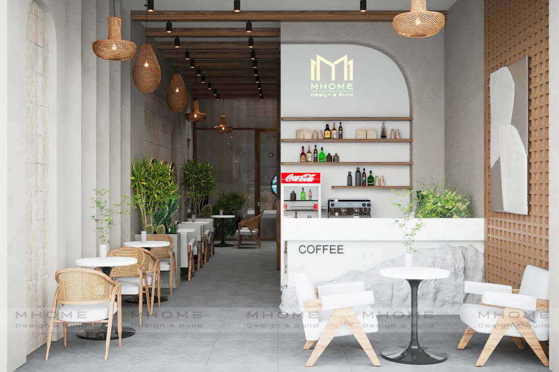 Thiết kế Cafe phong cách Mây Tre Đan