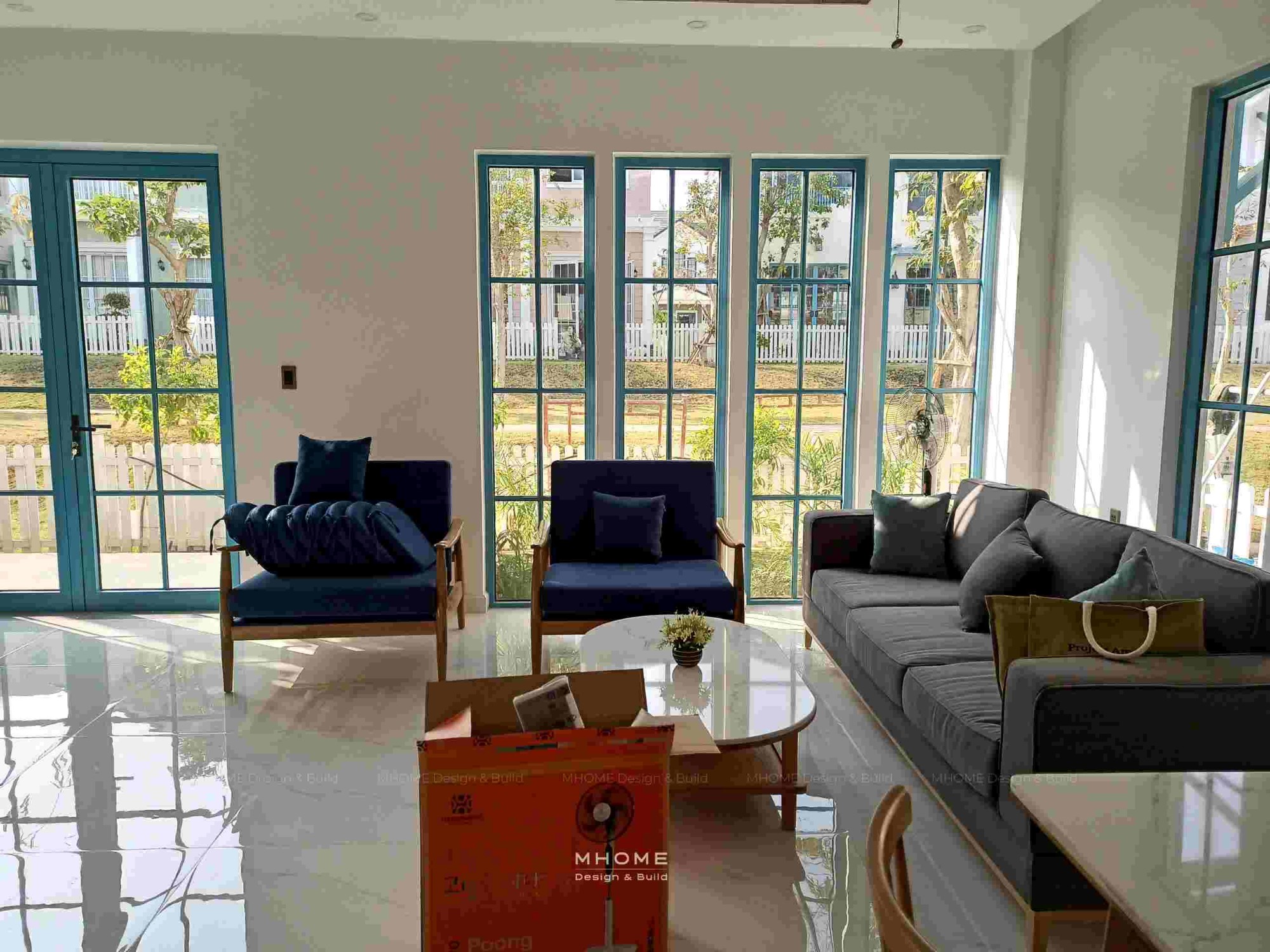 Hoàn thiện thô biệt thự - Dự án Novaworld Phan Thiết