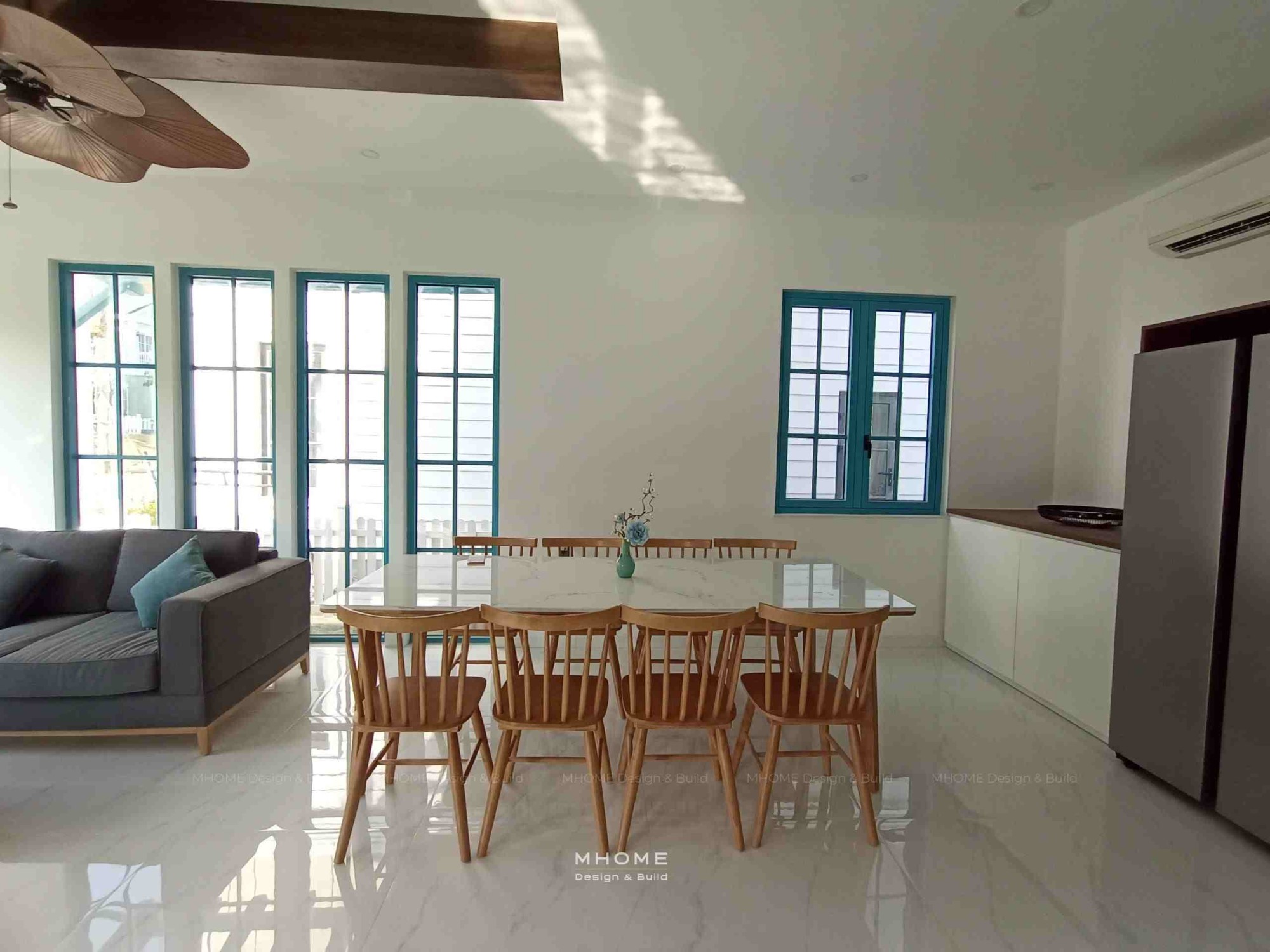 Hoàn thiện thô biệt thự - Dự án Novaworld Phan Thiết