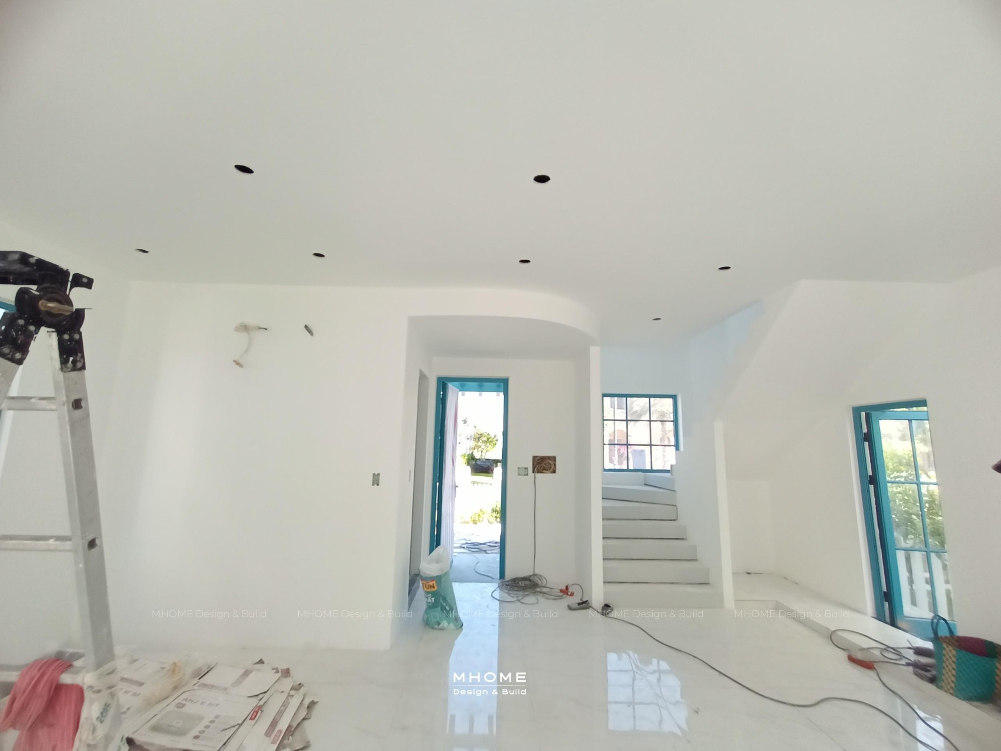 Hoàn thiện thô biệt thự - Dự án Novaworld Phan Thiết