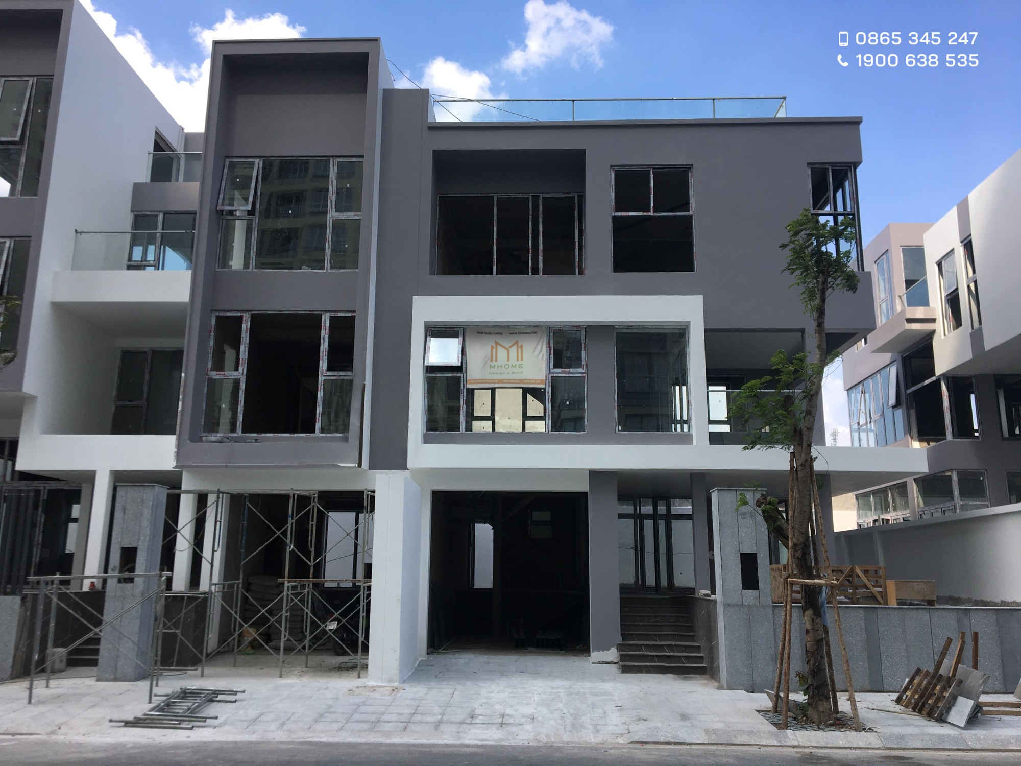 xây dựng biệt thự liền kề Golden Star, Quận 7