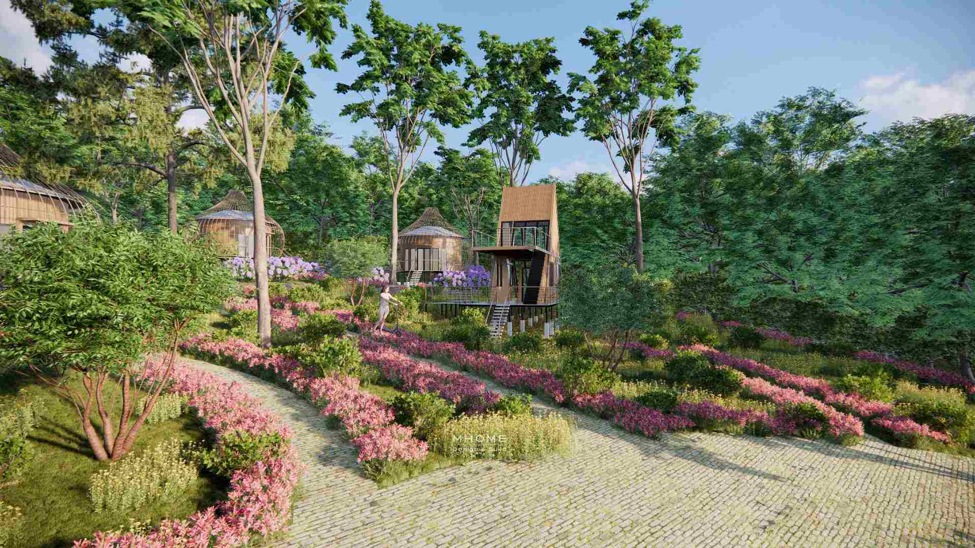 Thiết Kế Khu Nghỉ Dưỡng Highland Flowers - Đắk Nông