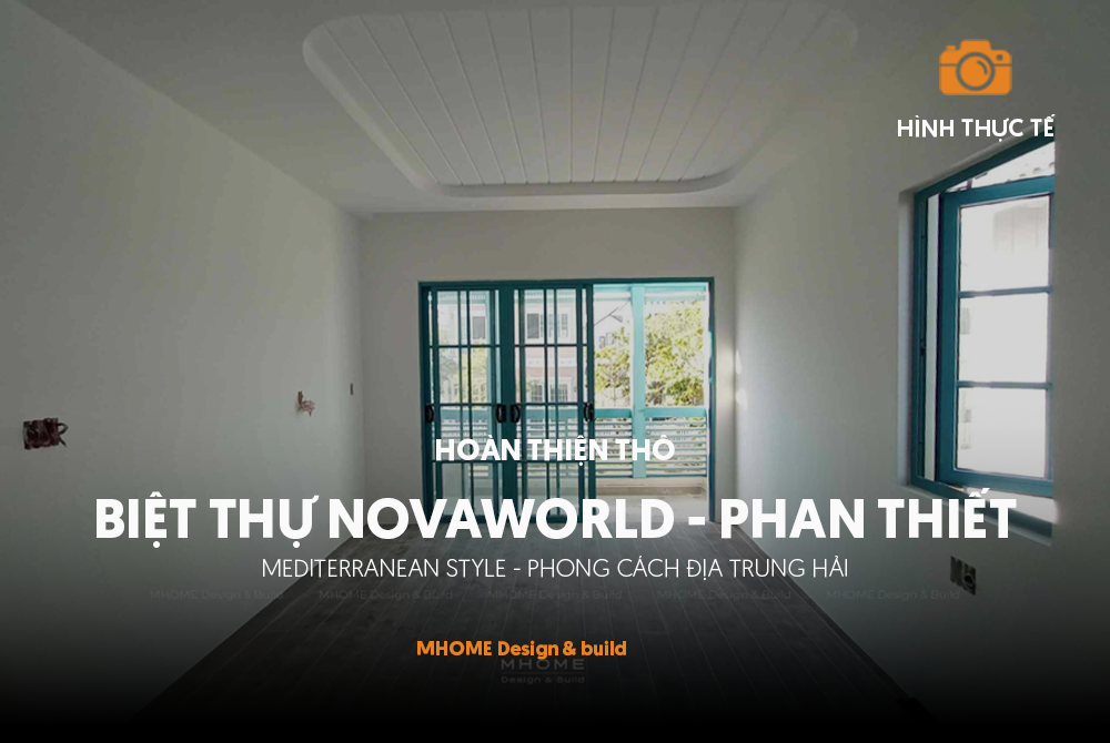 Constructing villa at Novaworld Phan Thiet project