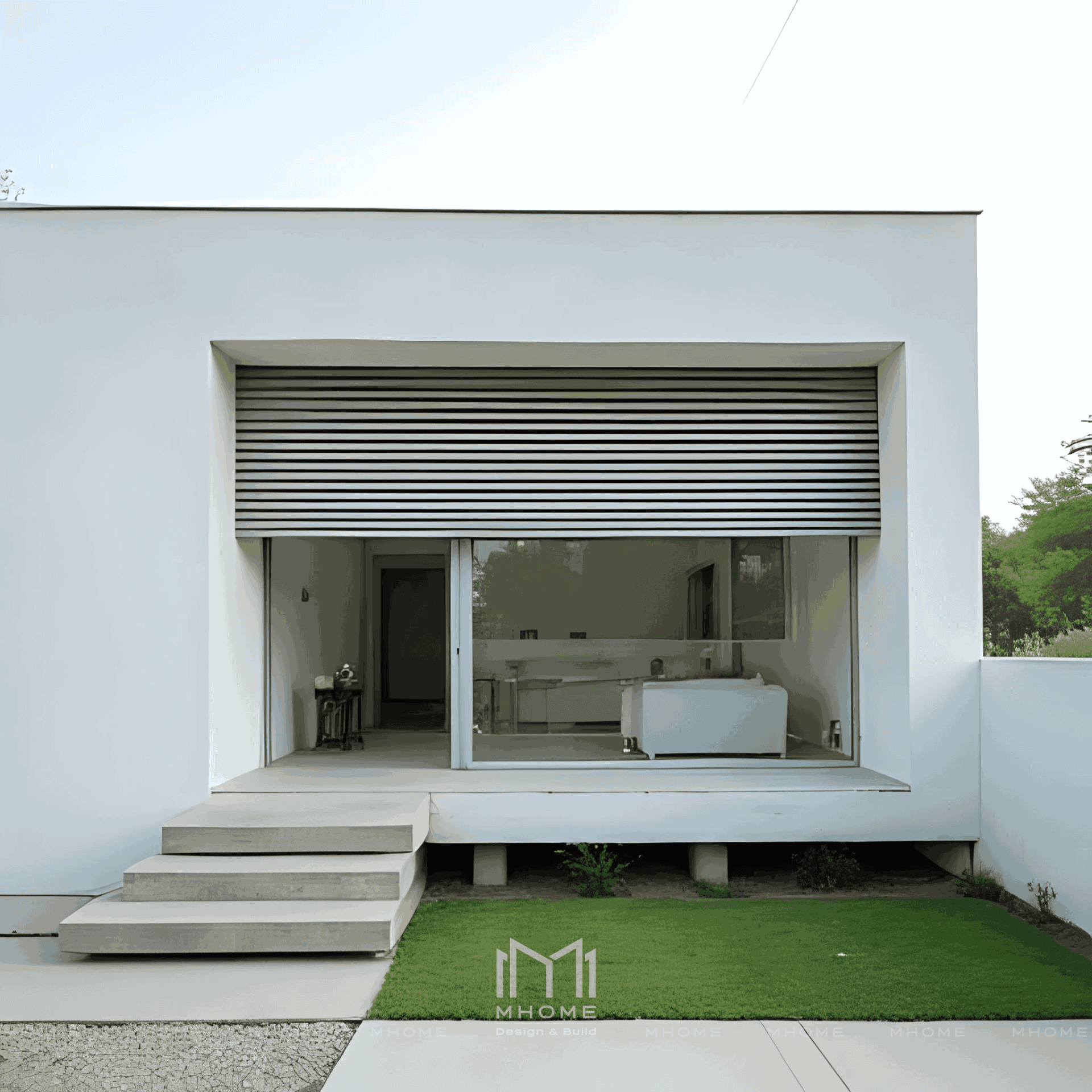 Nhà Phố 2 Tầng 5x20m Phong Cách Hiện Đại