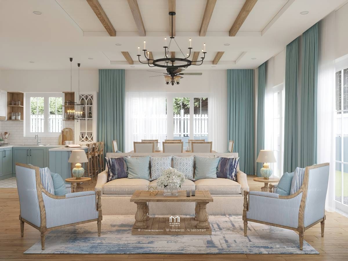 THIẾT KẾ THI CÔNG NỘI THẤT NHÀ PHỐ 6X20 FLORIDA NOVAWORLD
