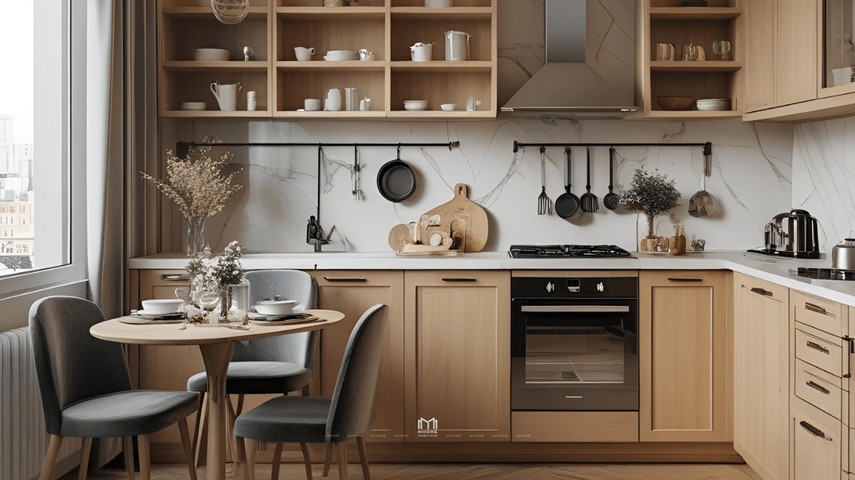 Giá Thiết Kế Nội Thất Căn Hộ 80m² Phong Cách Bắc Âu