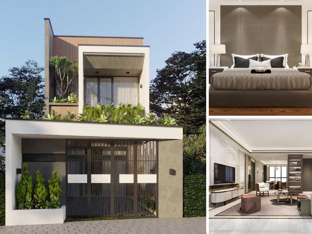 Chi phí xây nhà 1 trệt 1 lầu diện tích 5x15