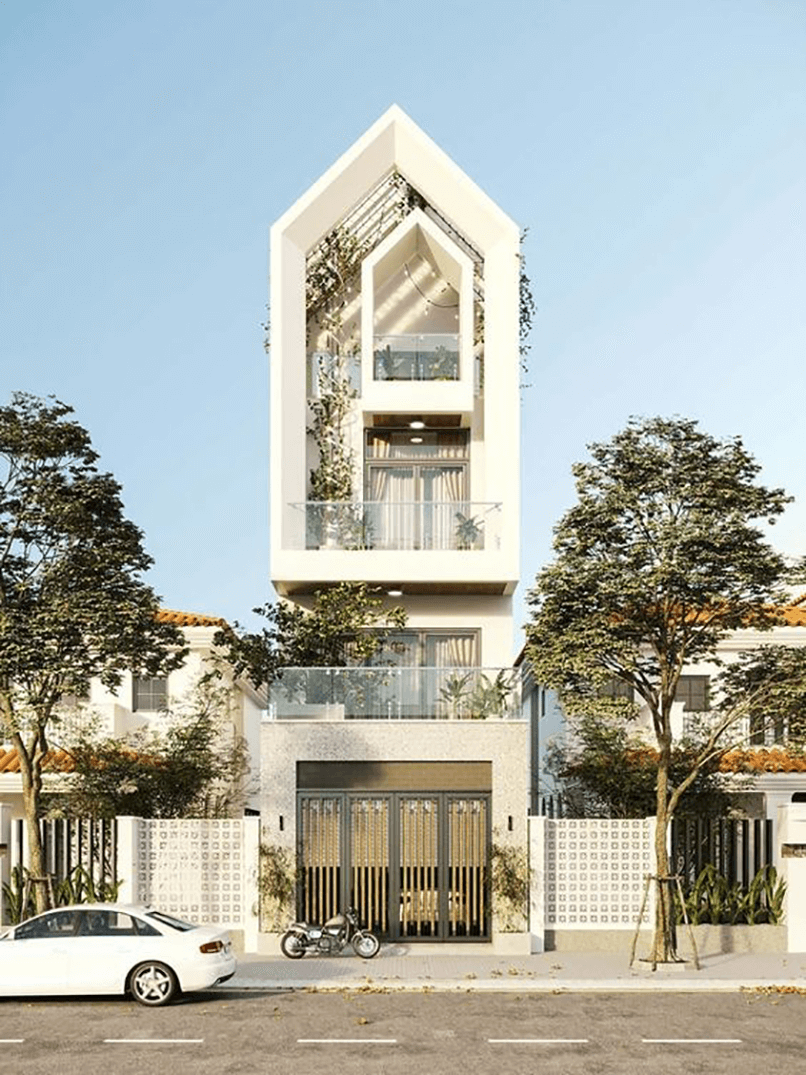 Top mẫu nhà phố 4 tầng hiện đại mới nhất