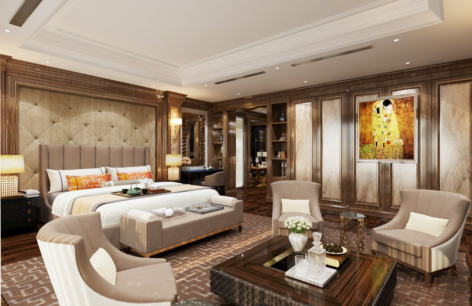 Phong cách thiết kế nội thất sang trọng