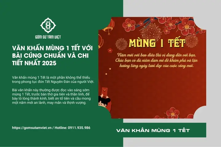 Bài Khấn Mùng 1 Tết Tại Nhà