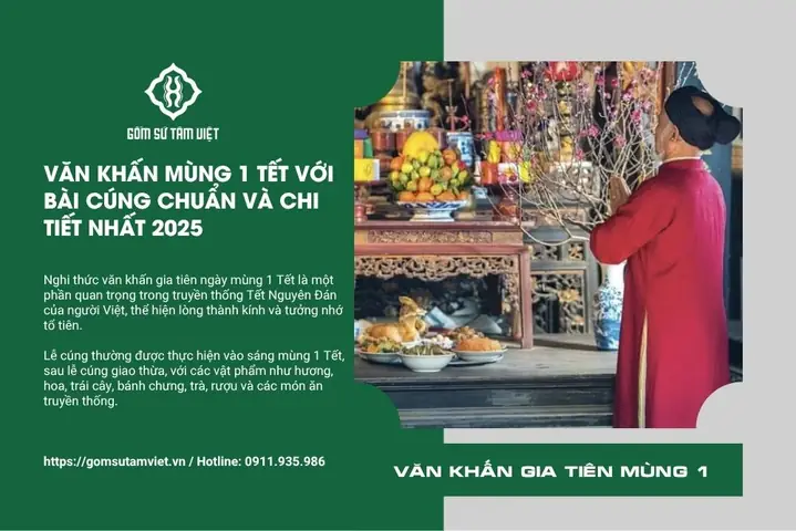 Bài Khấn Mùng 1 Tết Tại Nhà