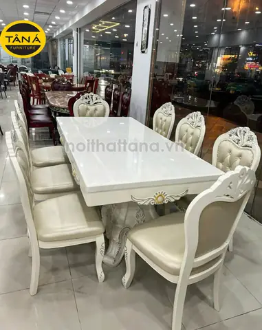 Bàn Ăn Cổ Điển Cao Cấp
