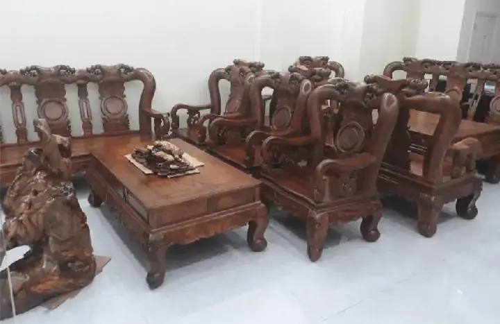Ban Ghe Go Dổi Tay 14