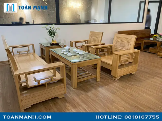 Bàn Ghế Gỗ Tiếp Khách