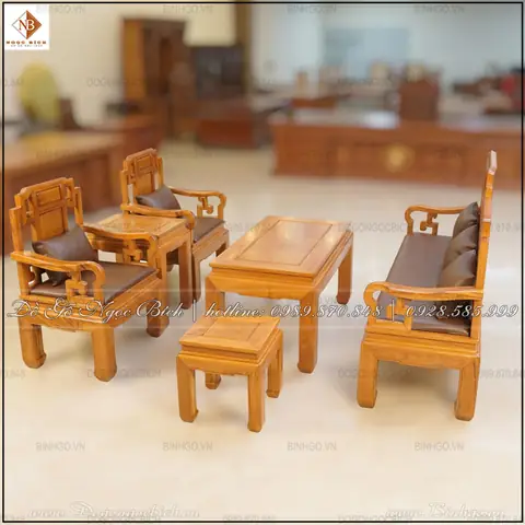 Bàn Ghế Gỗ Tiếp Khách