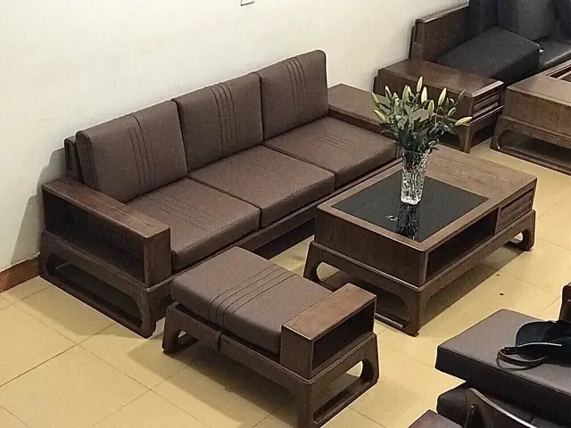 Bàn Ghế Gỗ Tiếp Khách
