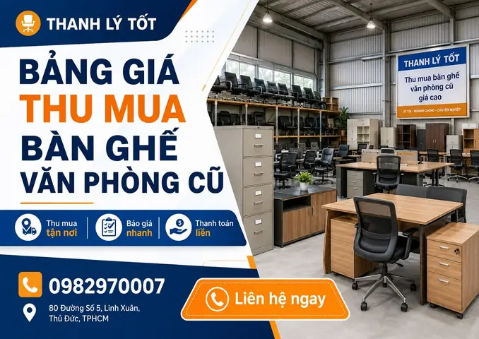 Bàn Ghế Làm Việc Giá Rẻ Tphcm