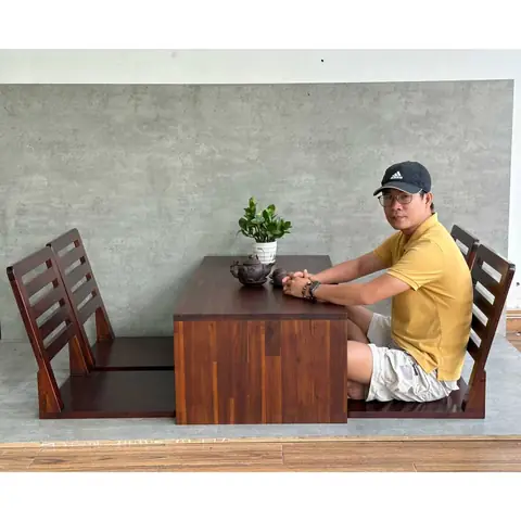 Bàn Ghế Ngồi Bệt Kiểu Nhật