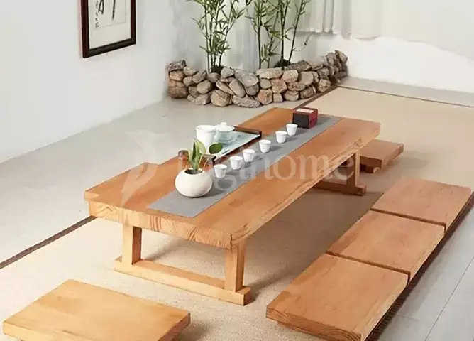 Bàn Ghế Ngồi Bệt Kiểu Nhật
